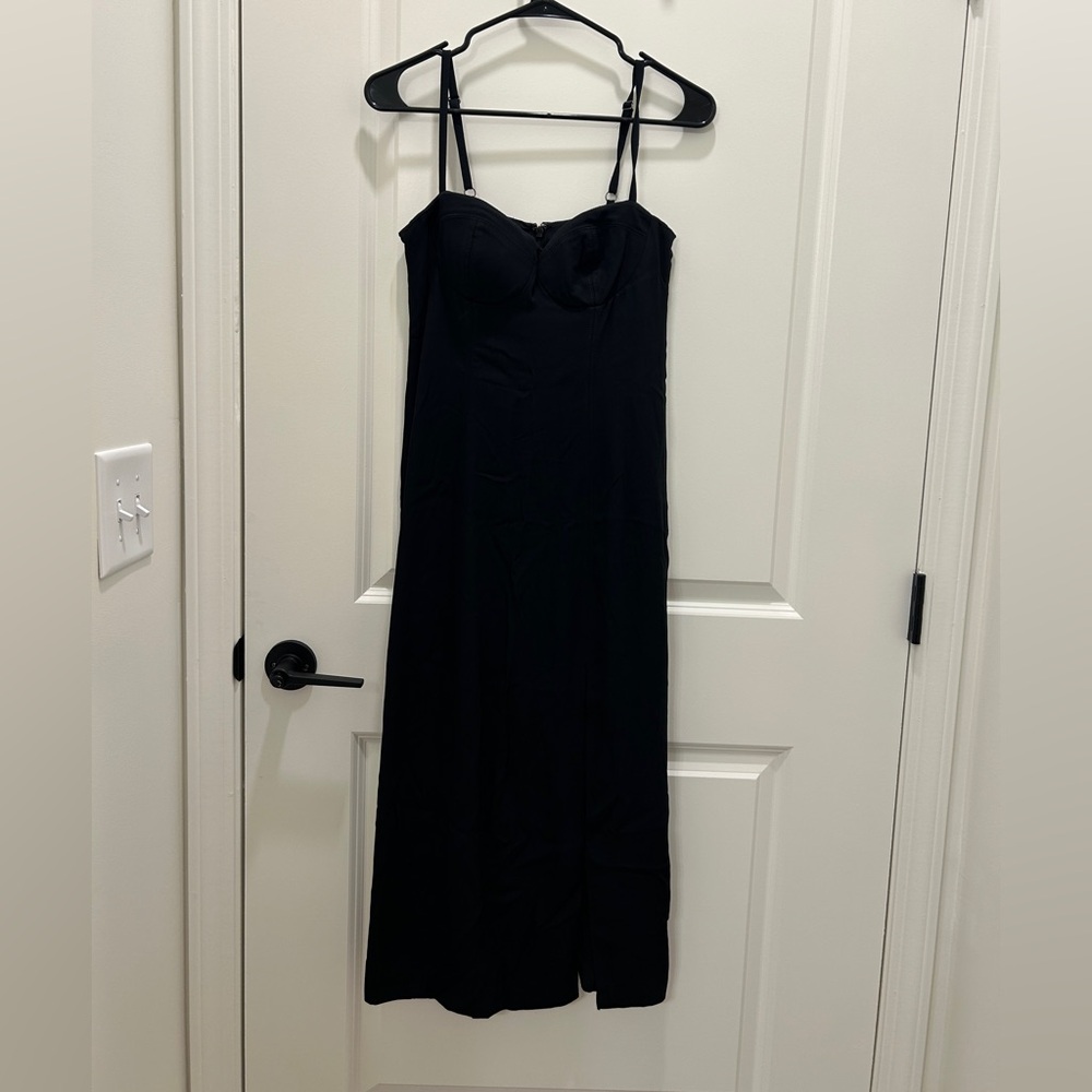 J. Crew collection black invite dress